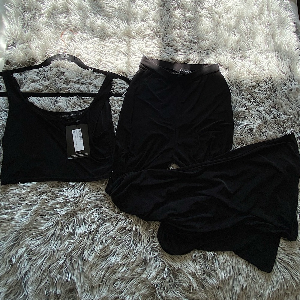 Pretty Little Thing Matching Black Set